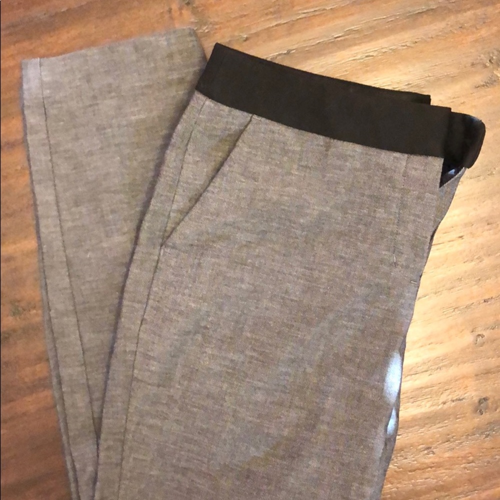 Express Columnist Ankle Midrise work pants